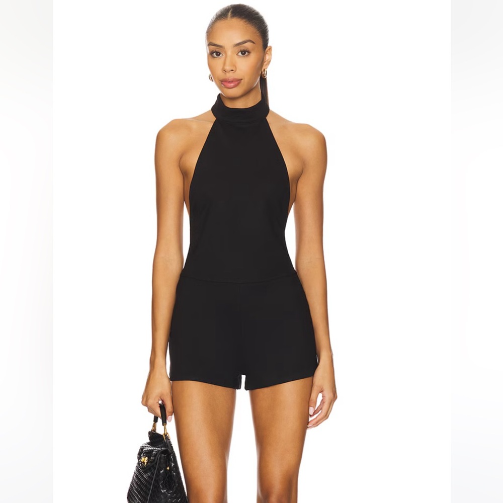 Elegant Black Halter Top new